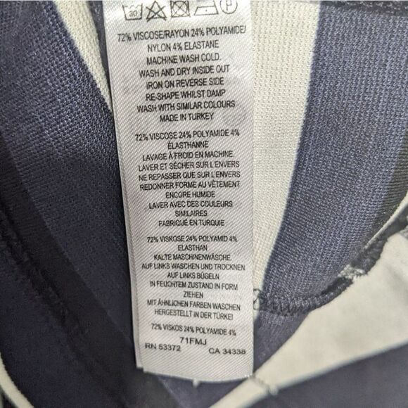 Nwt French Connection | Striped Mini Dress - Picture 9 of 11